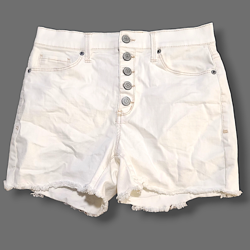 Mudd Women's Shorts White Size 5
